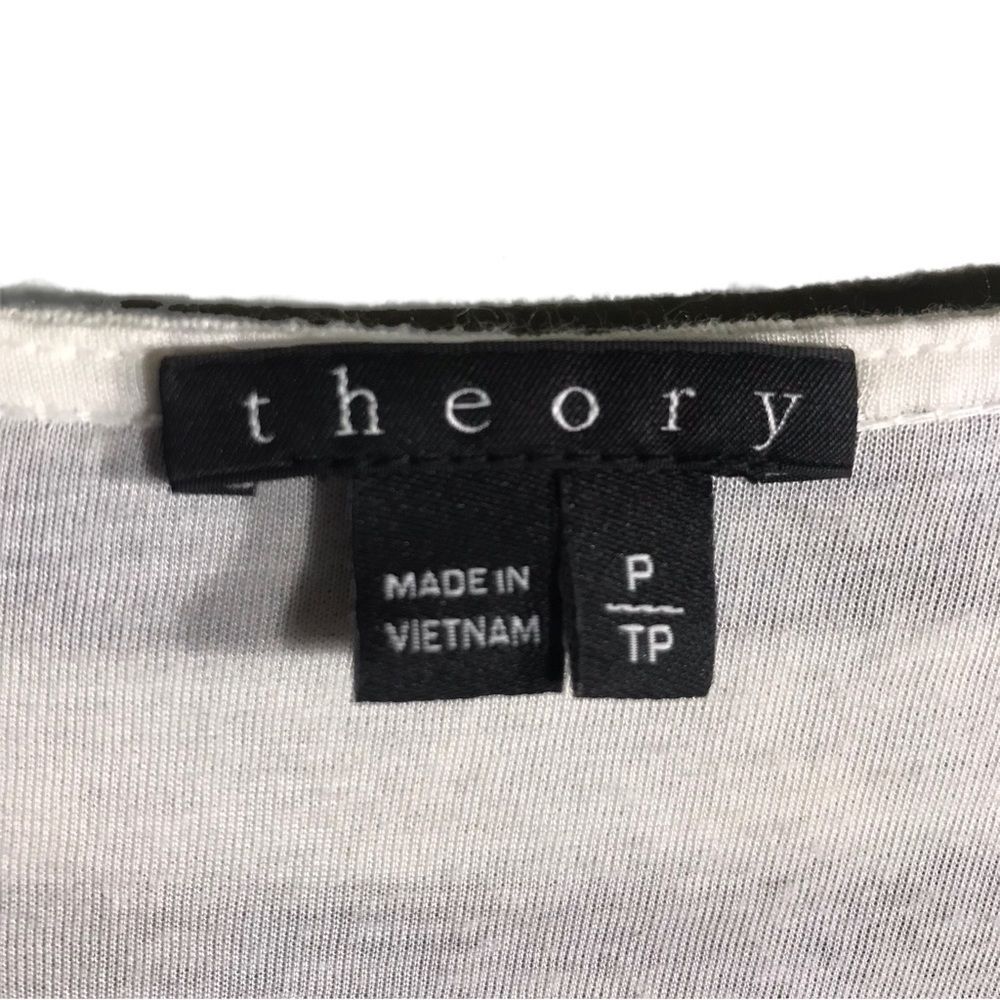 Theory Striped Linen Shirt Dress - Picture 3 of 3